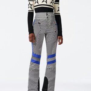 NWT -Perfect Moment Warped Star High-Waist Aurora Flare Ski Pant- S